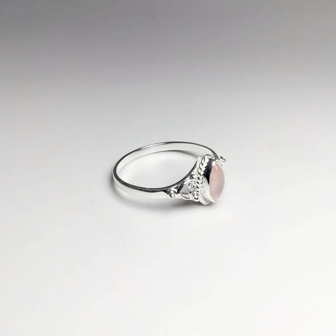 Rose Quartz Ring-Rocks and Gems Canada
