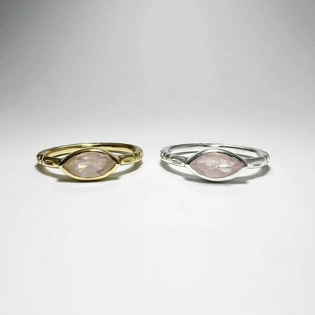 Rose Quartz Ring-Rocks and Gems Canada