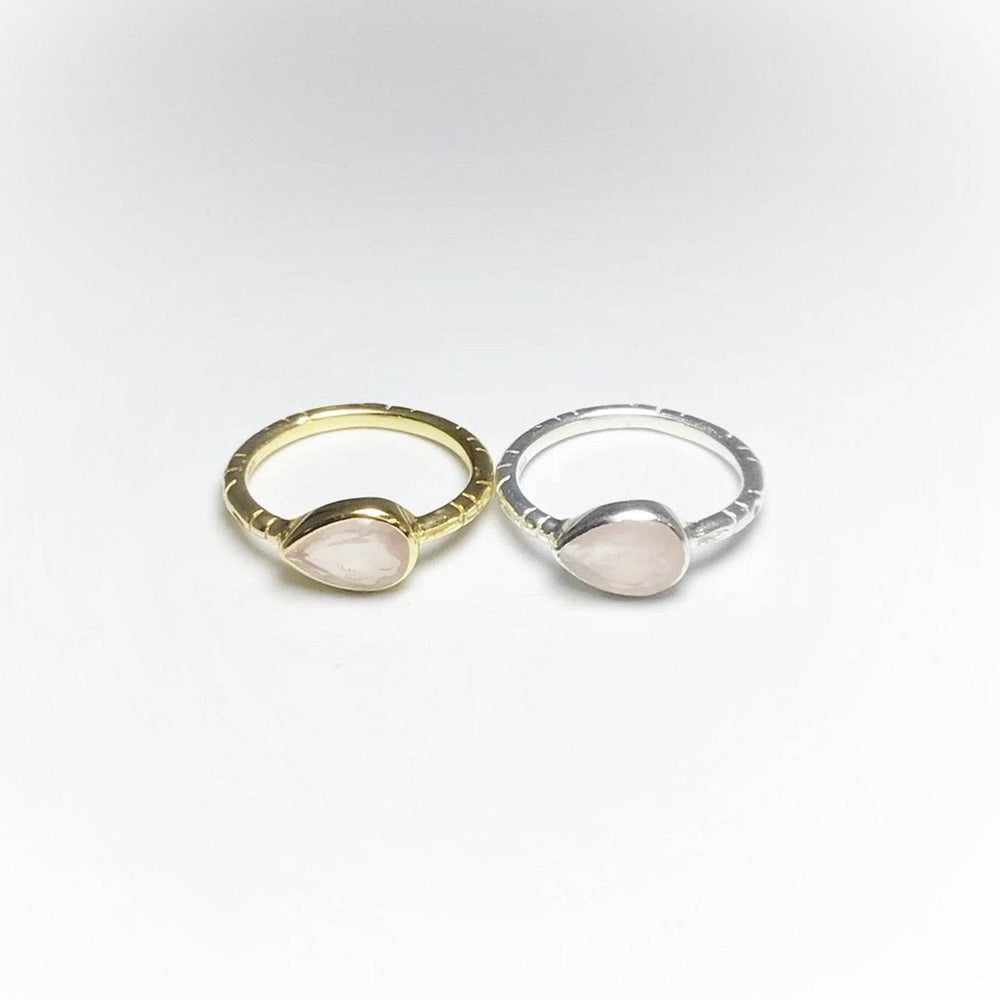 Rose Quartz Ring-Rocks and Gems Canada