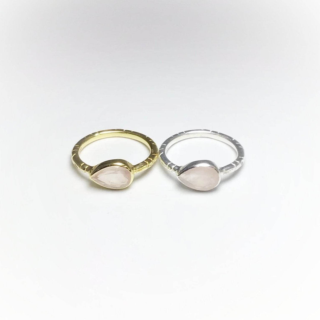 Rose Quartz Ring-Rocks and Gems Canada