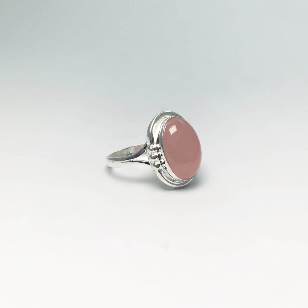Rose Quartz Ring-Rocks and Gems Canada