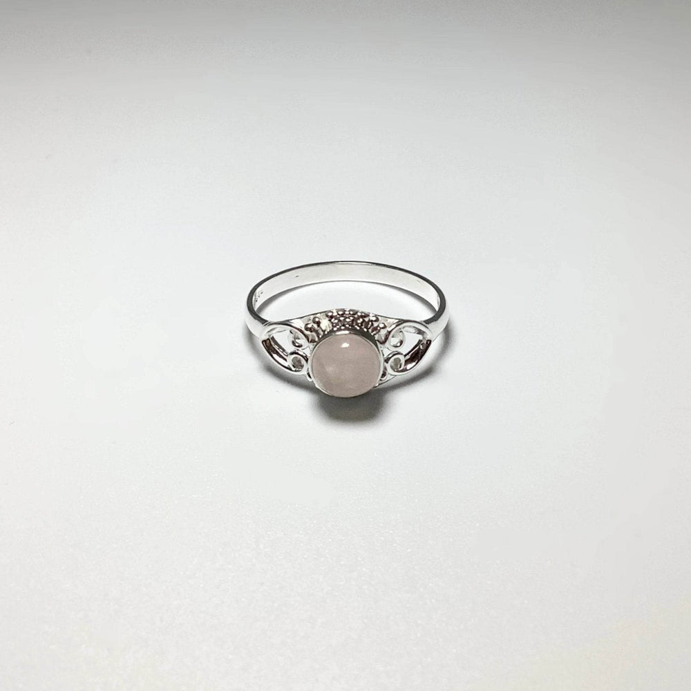 Rose Quartz Ring-Rocks and Gems Canada