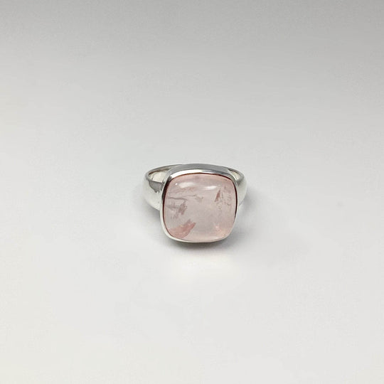 Rose Quartz Ring-Rocks and Gems Canada