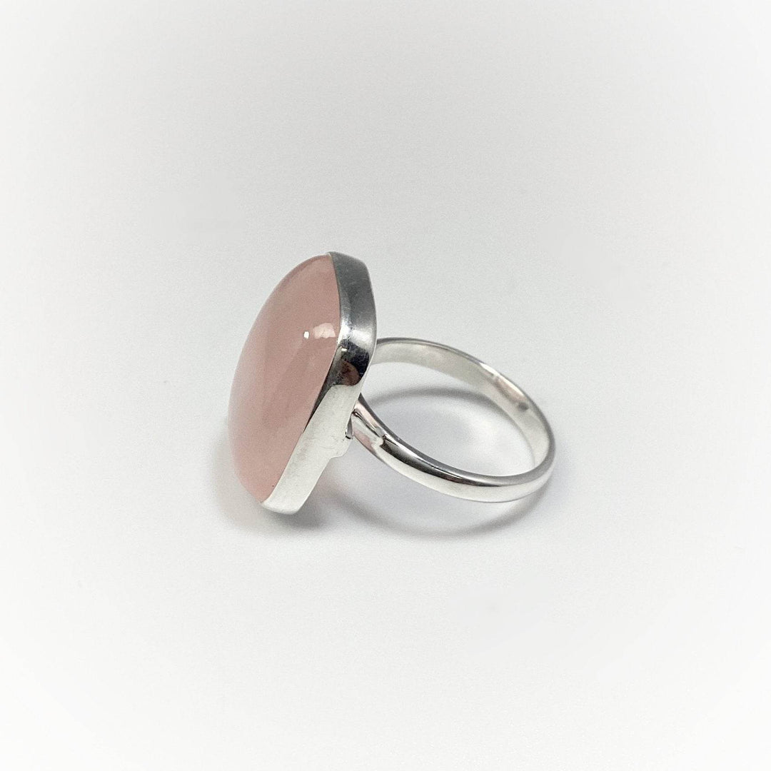 Rose Quartz Ring-Rocks and Gems Canada