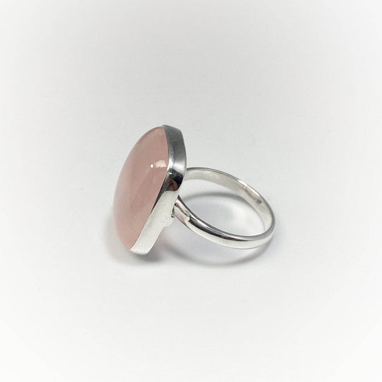 Rose Quartz Ring-Rocks and Gems Canada