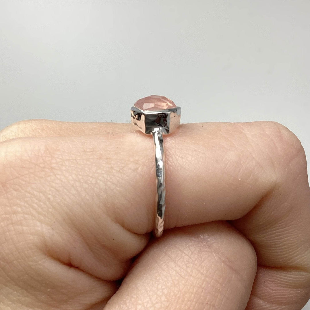 Rose Quartz Ring-Rocks and Gems Canada