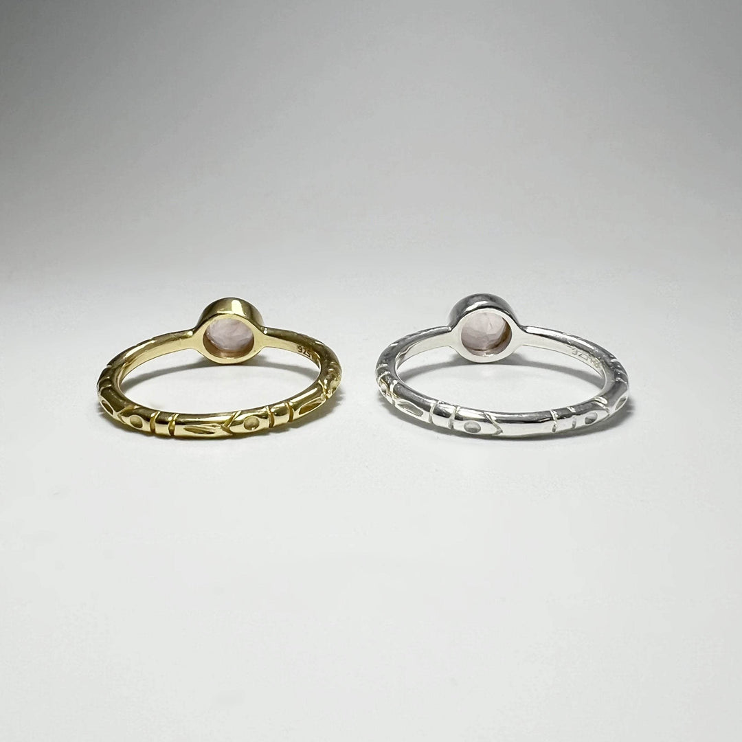 Rose Quartz Ring-Rocks and Gems Canada