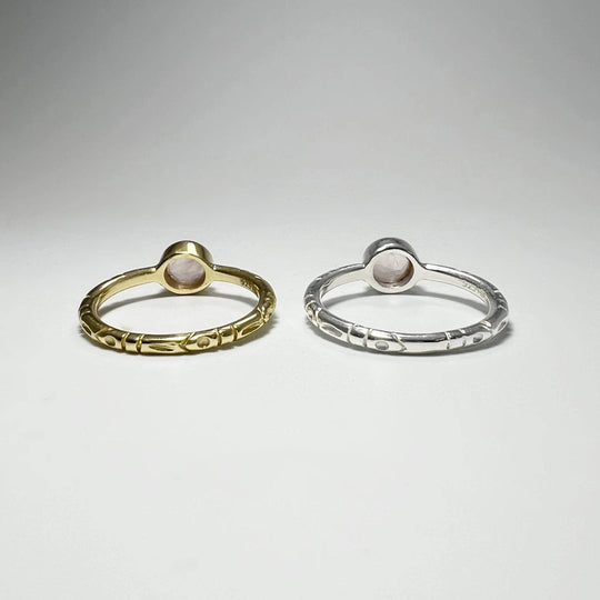Rose Quartz Ring-Rocks and Gems Canada