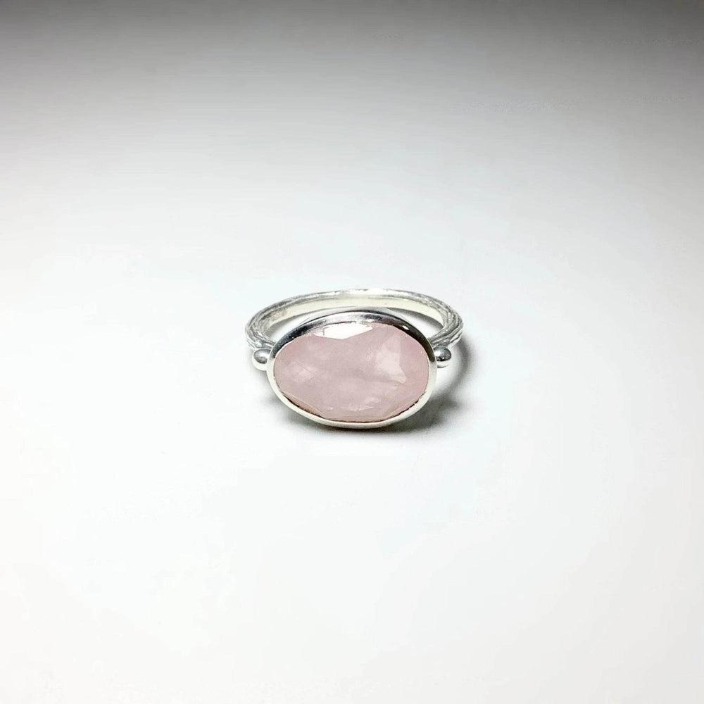 Rose Quartz Ring-Rocks and Gems Canada