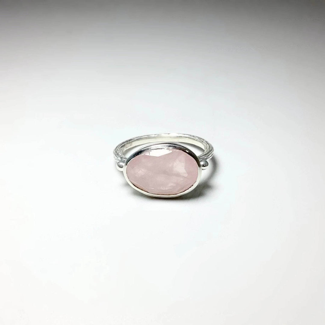 Rose Quartz Ring-Rocks and Gems Canada