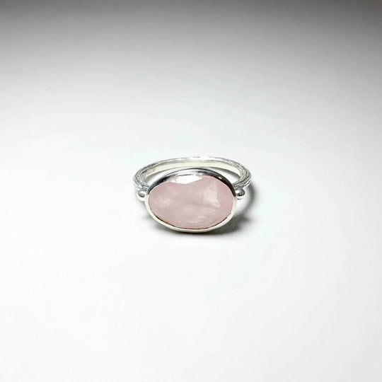 Rose Quartz Ring-Rocks and Gems Canada