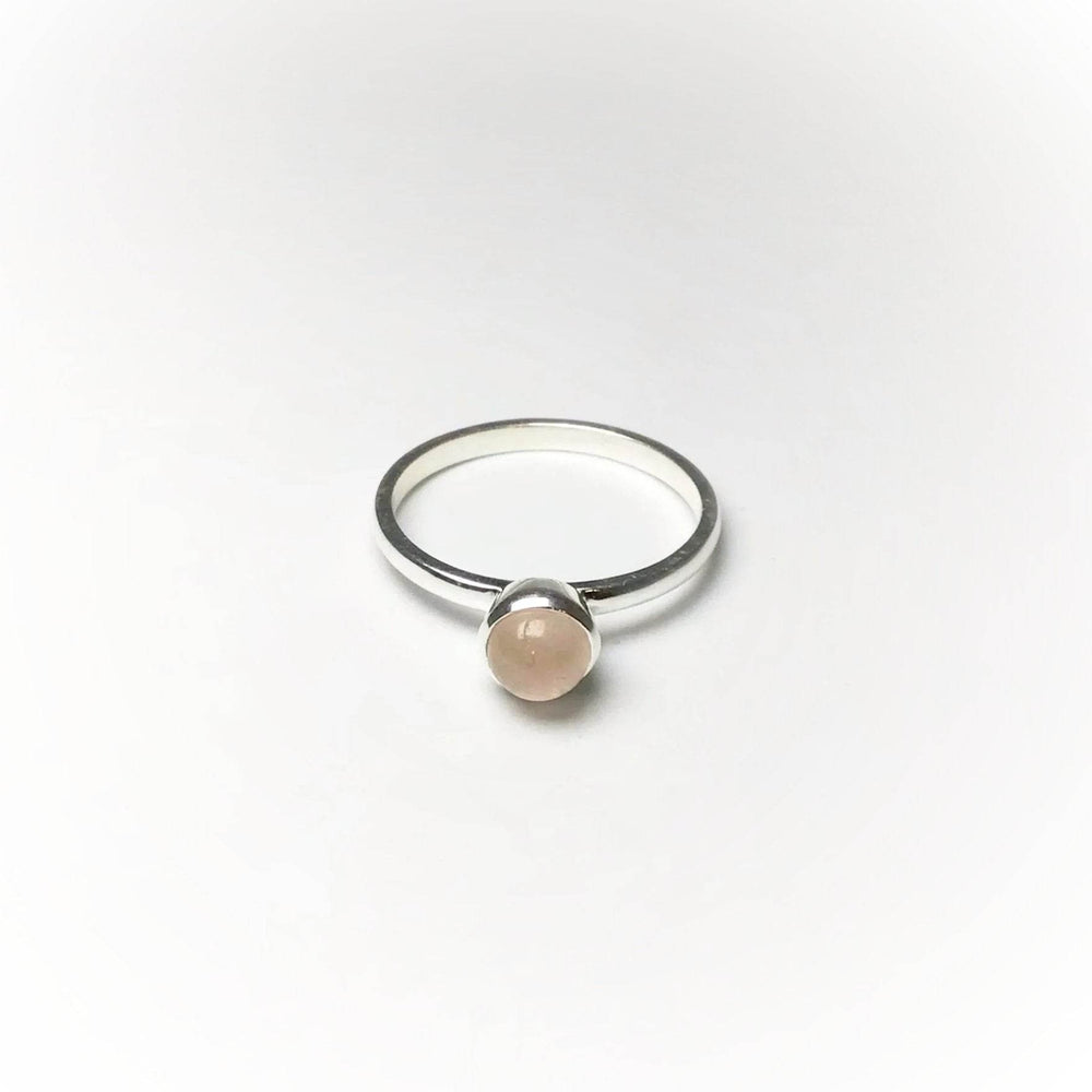 Rose Quartz Ring-Rocks and Gems Canada