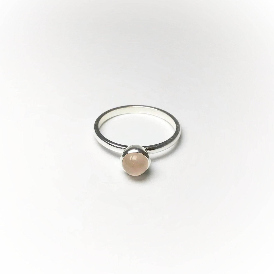 Rose Quartz Ring-Rocks and Gems Canada