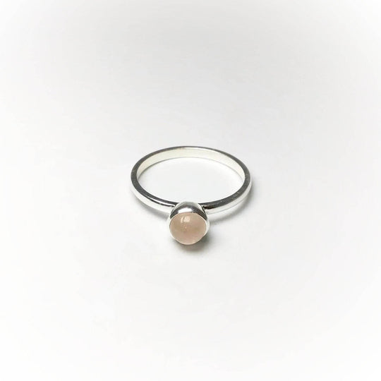 Rose Quartz Ring-Rocks and Gems Canada