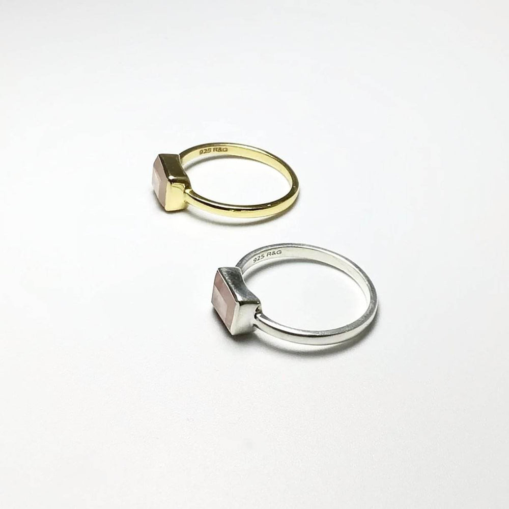 Rose Quartz Ring-Rocks and Gems Canada