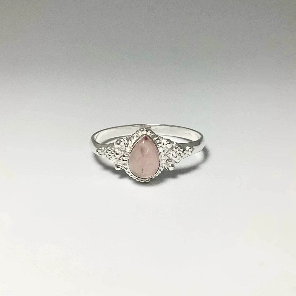 Rose Quartz Ring-Rocks and Gems Canada