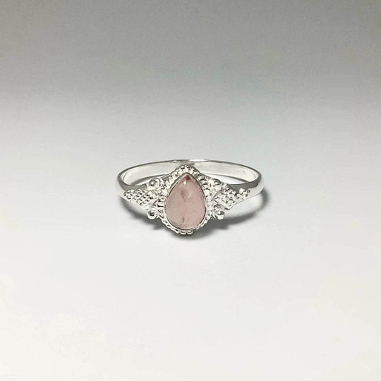 Rose Quartz Ring-Rocks and Gems Canada