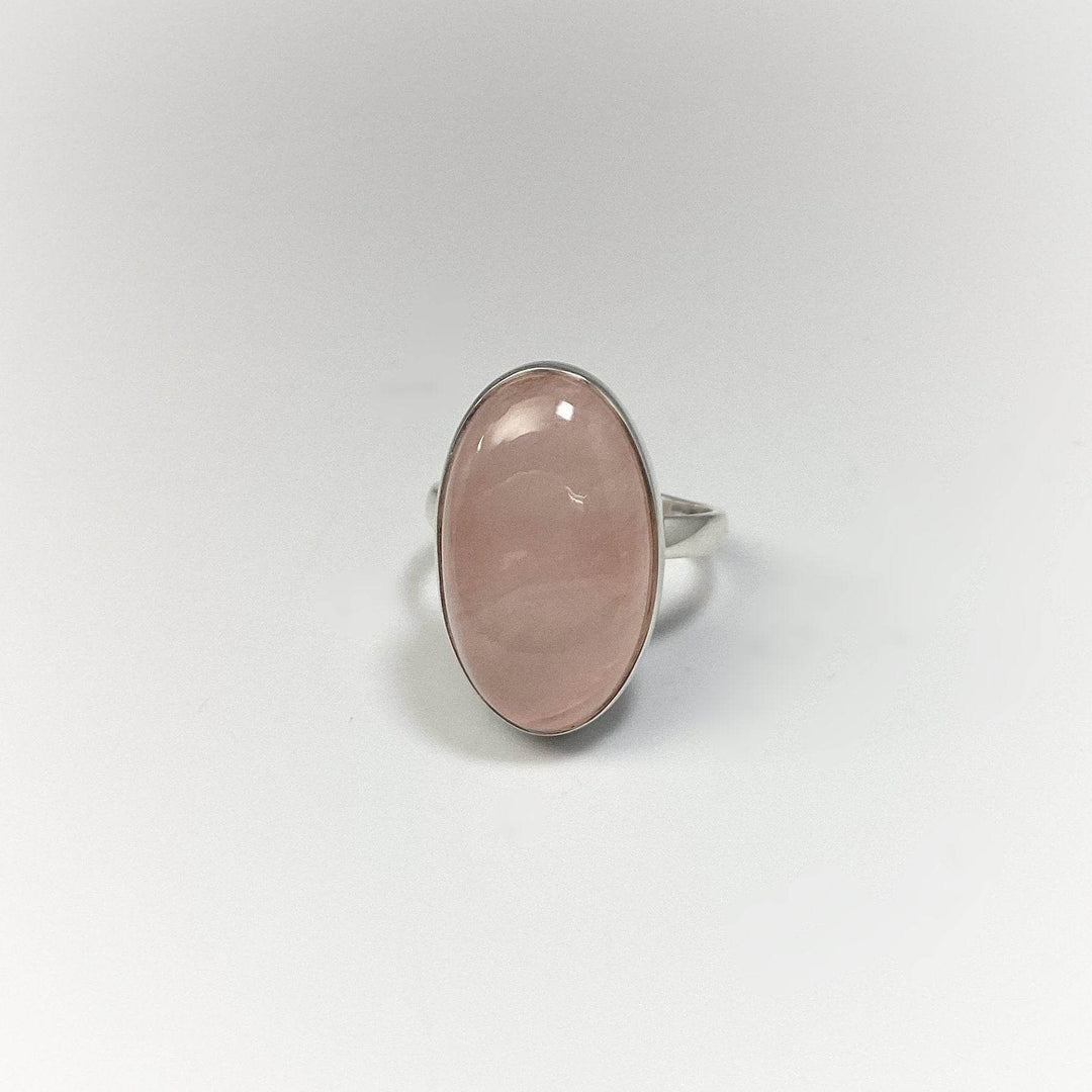 Rose Quartz Ring-Rocks and Gems Canada