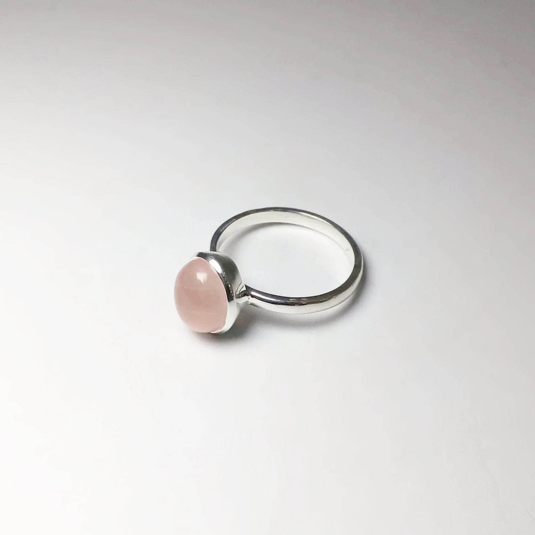 Rose Quartz Ring-Rocks and Gems Canada