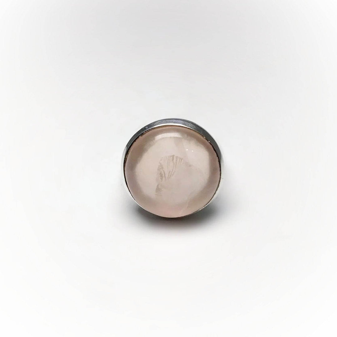 Rose Quartz Ring-Rocks and Gems Canada