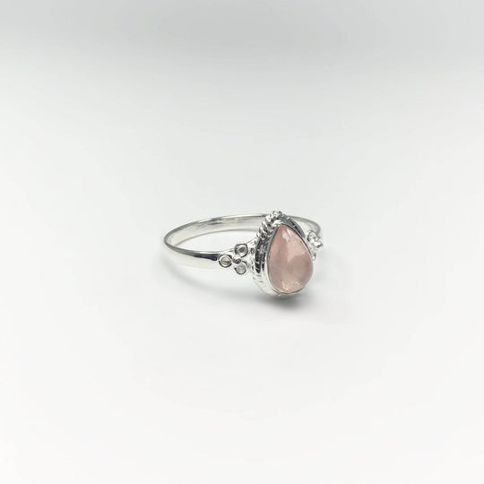 Rose Quartz Ring-Rocks and Gems Canada