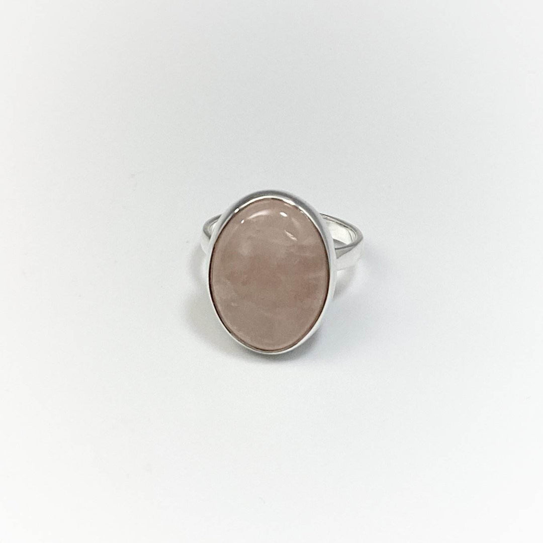 Rose Quartz Ring-Rocks and Gems Canada
