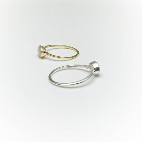 Rose Quartz Ring-Rocks and Gems Canada