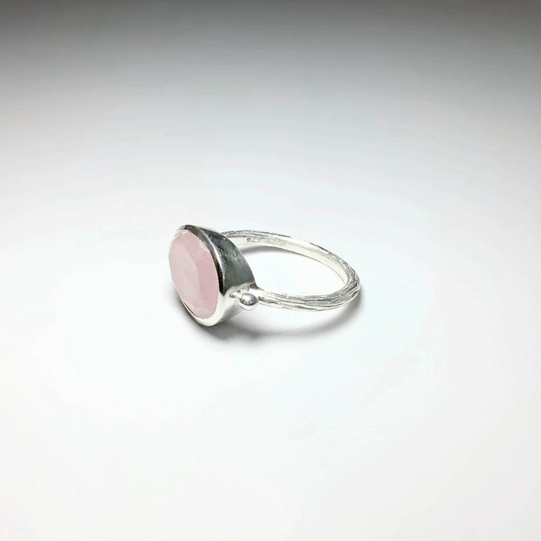 Rose Quartz Ring-Rocks and Gems Canada
