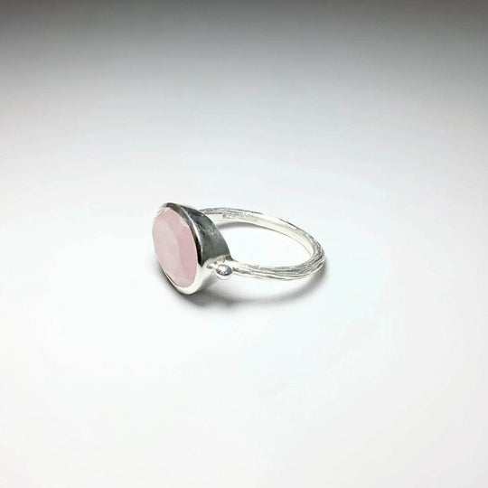 Rose Quartz Ring-Rocks and Gems Canada