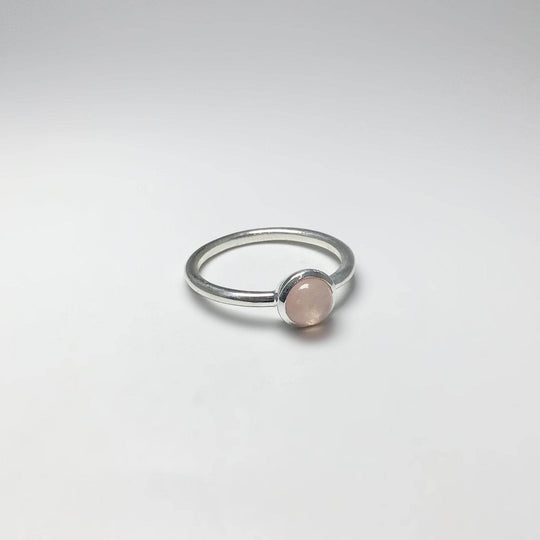 Rose Quartz Ring-Rocks and Gems Canada