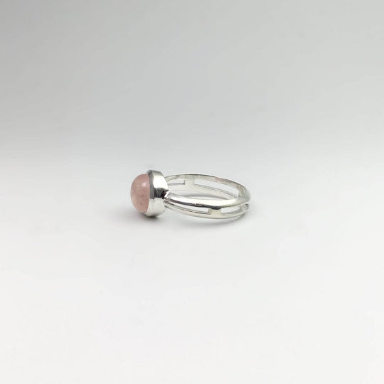 Rose Quartz Ring-Rocks and Gems Canada