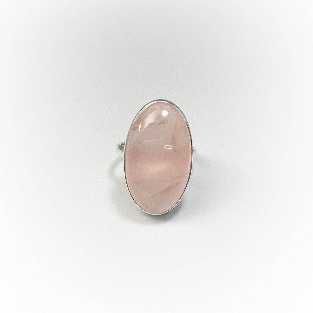 Rose Quartz Ring-Rocks and Gems Canada