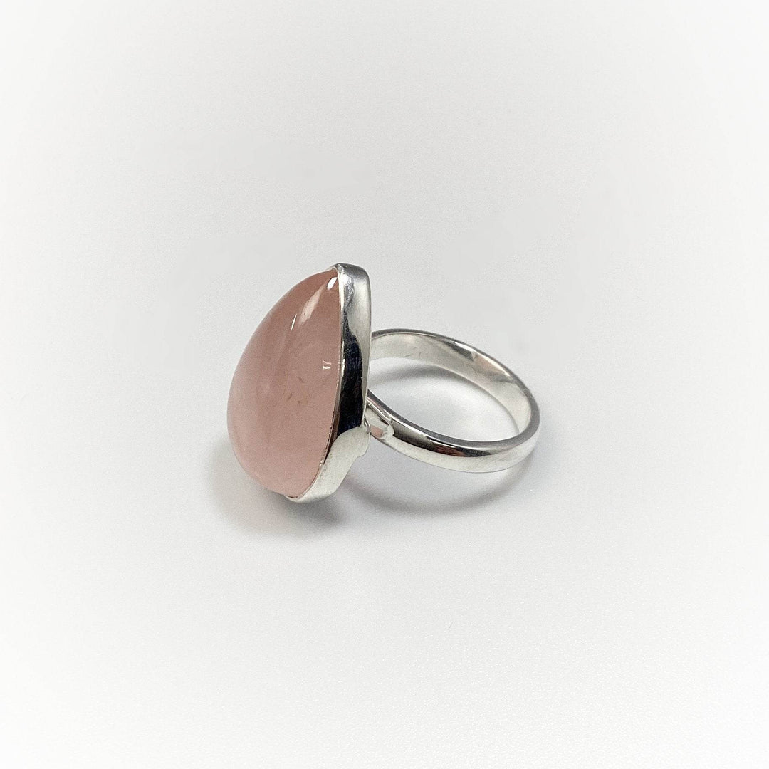 Rose Quartz Ring-Rocks and Gems Canada
