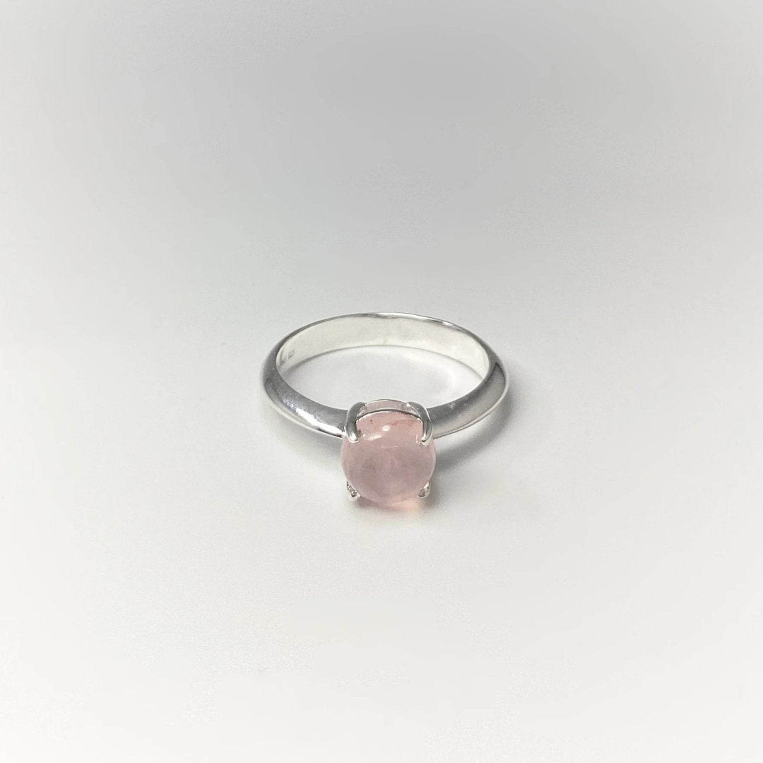 Rose Quartz Ring-Rocks and Gems Canada