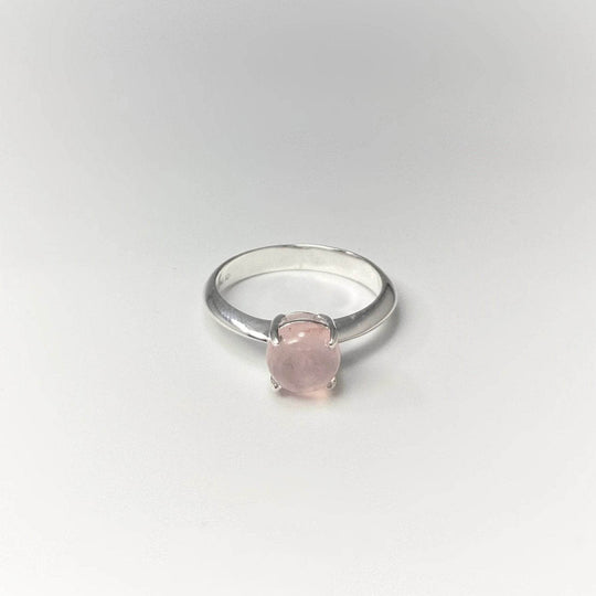 Rose Quartz Ring-Rocks and Gems Canada
