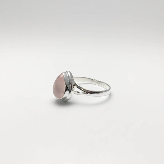 Rose Quartz Ring-Rocks and Gems Canada