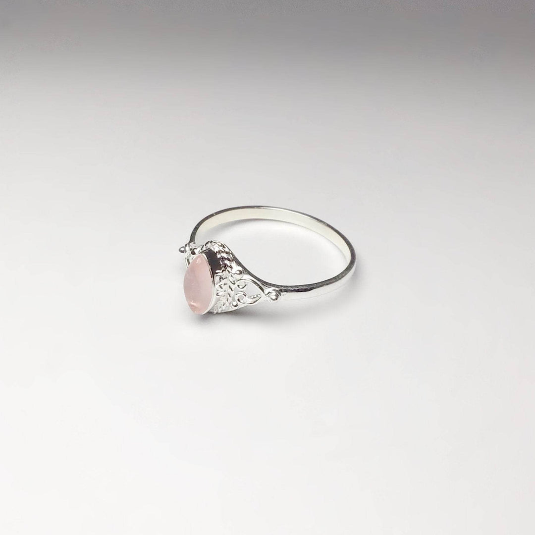 Rose Quartz Ring-Rocks and Gems Canada