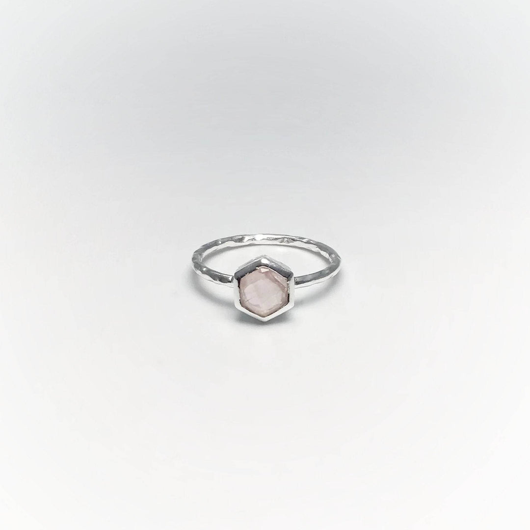 Rose Quartz Ring-Rocks and Gems Canada