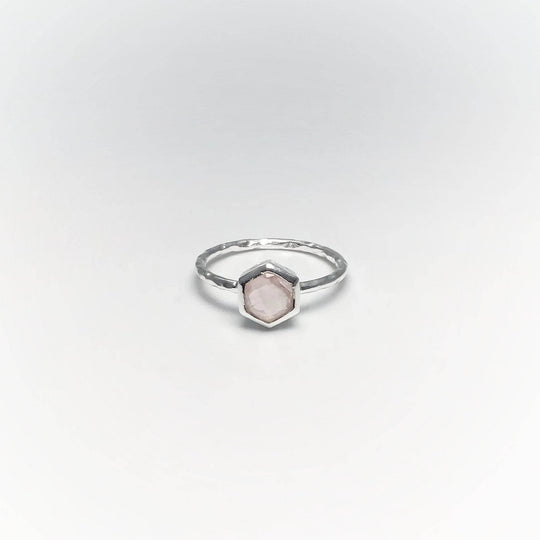 Rose Quartz Ring-Rocks and Gems Canada