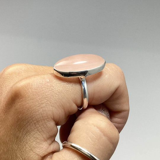 Rose Quartz Ring-Rocks and Gems Canada
