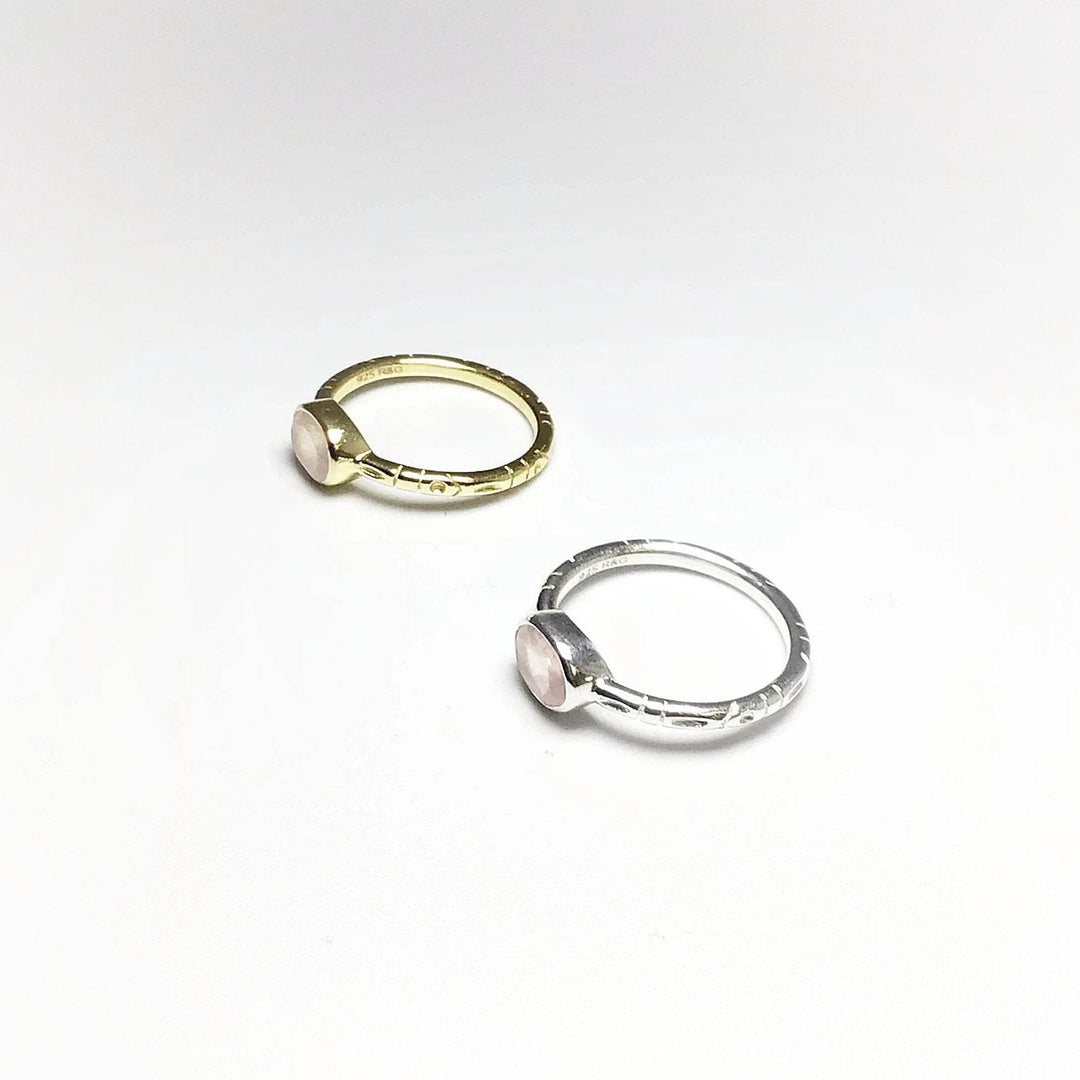 Rose Quartz Ring-Rocks and Gems Canada