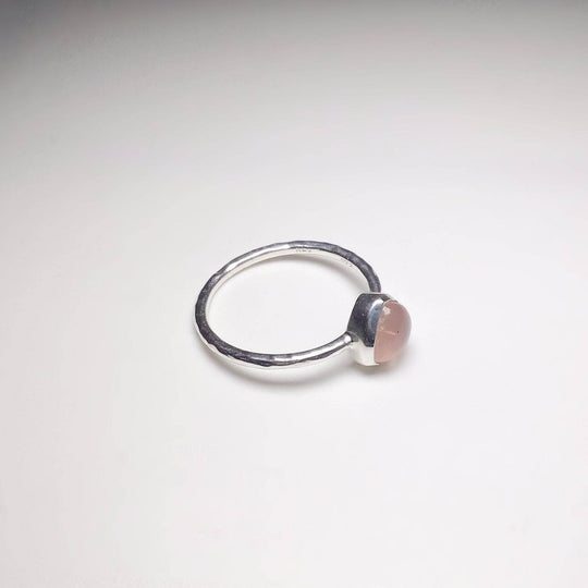 Rose Quartz Ring-Rocks and Gems Canada