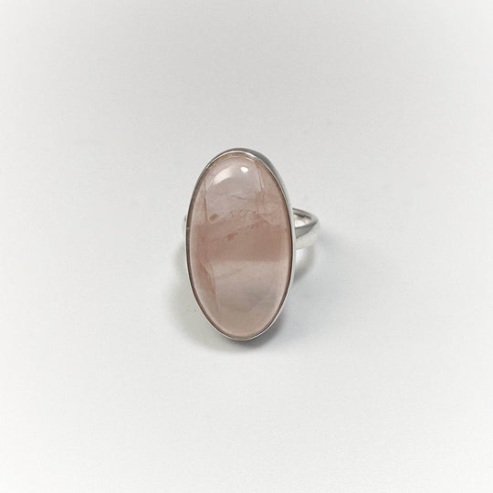 Rose Quartz Ring-Rocks and Gems Canada