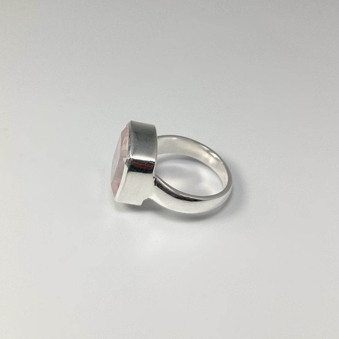Rose Quartz Ring-Rocks and Gems Canada