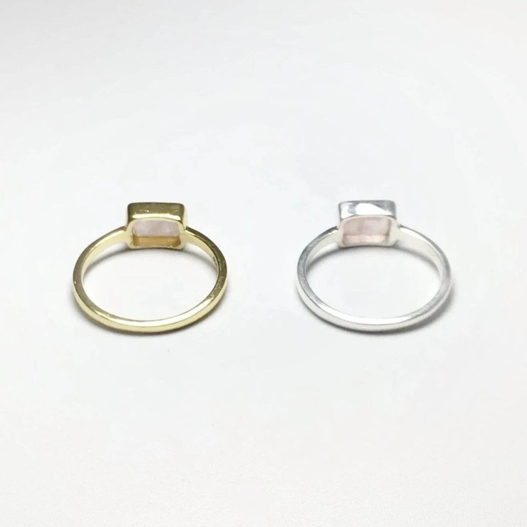 Rose Quartz Ring-Rocks and Gems Canada