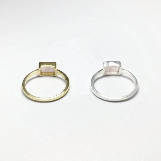 Rose Quartz Ring-Rocks and Gems Canada