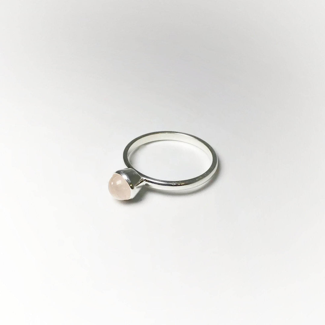 Rose Quartz Ring-Rocks and Gems Canada