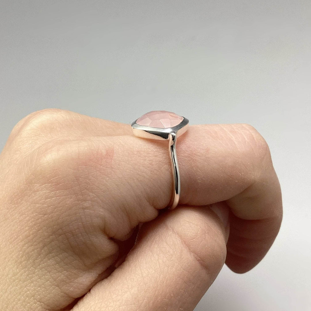 Rose Quartz Ring-Rocks and Gems Canada