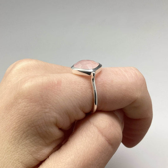 Rose Quartz Ring-Rocks and Gems Canada