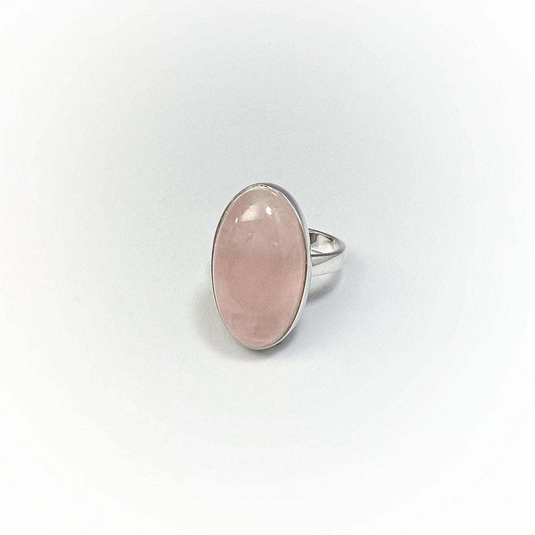 Rose Quartz Ring-Rocks and Gems Canada